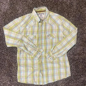 Men’s medium Company 81 Western shirt with snap, cowboy, plaid